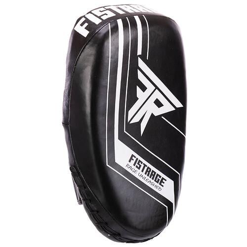 Педы для тайского бокса FISTRAGE VL-4312 из натуральной кожи 1 шт. 34х19х7 см Черный (31773486)