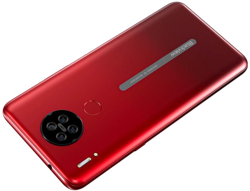 Смартфон Blackview A80S 4/64Gb Red - фото 7