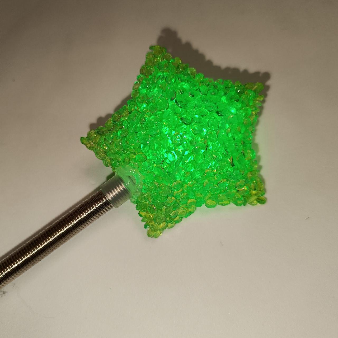 Чарівна паличка Зірка світиться 23 см Зелений (2816746888) - фото 3 Чарівна паличка Зірка світиться 23 см Зелений (2816746888) - фото 3