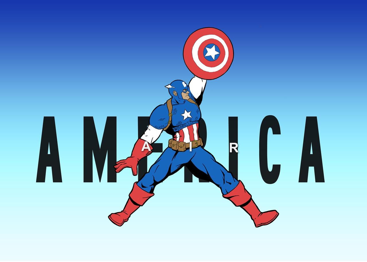 Картина GeekLand Captain America (CA.09.101)