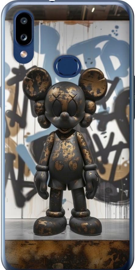 Чехол на Samsung Galaxy A10s A107F Bronze kaws v2 (6098t-1776-42517)