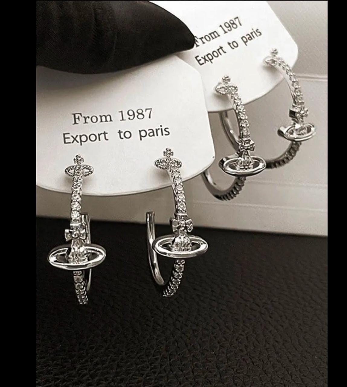 Серьги женские Vivienne Westwood - фото 4 Серьги женские Vivienne Westwood - фото 4