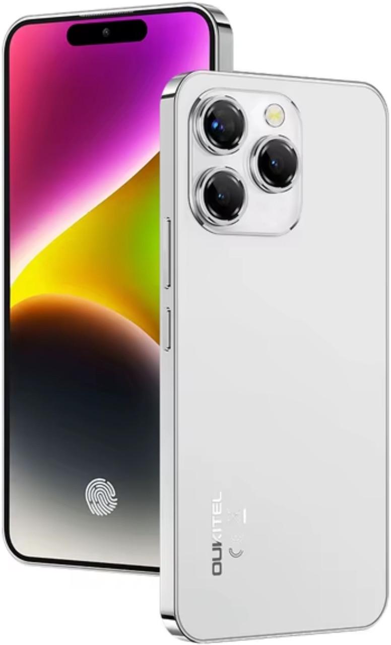 Смартфон Oukitel P1 8/256 Гб Global Version White (2440393443) - фото 2 Смартфон Oukitel P1 8/256 Гб Global Version White (2440393443) - фото 2