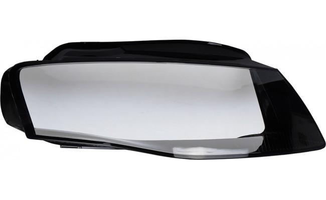 Скло фари AMS для Audi A4 B8 2007-2011 дорестайлінг ліве (34434)