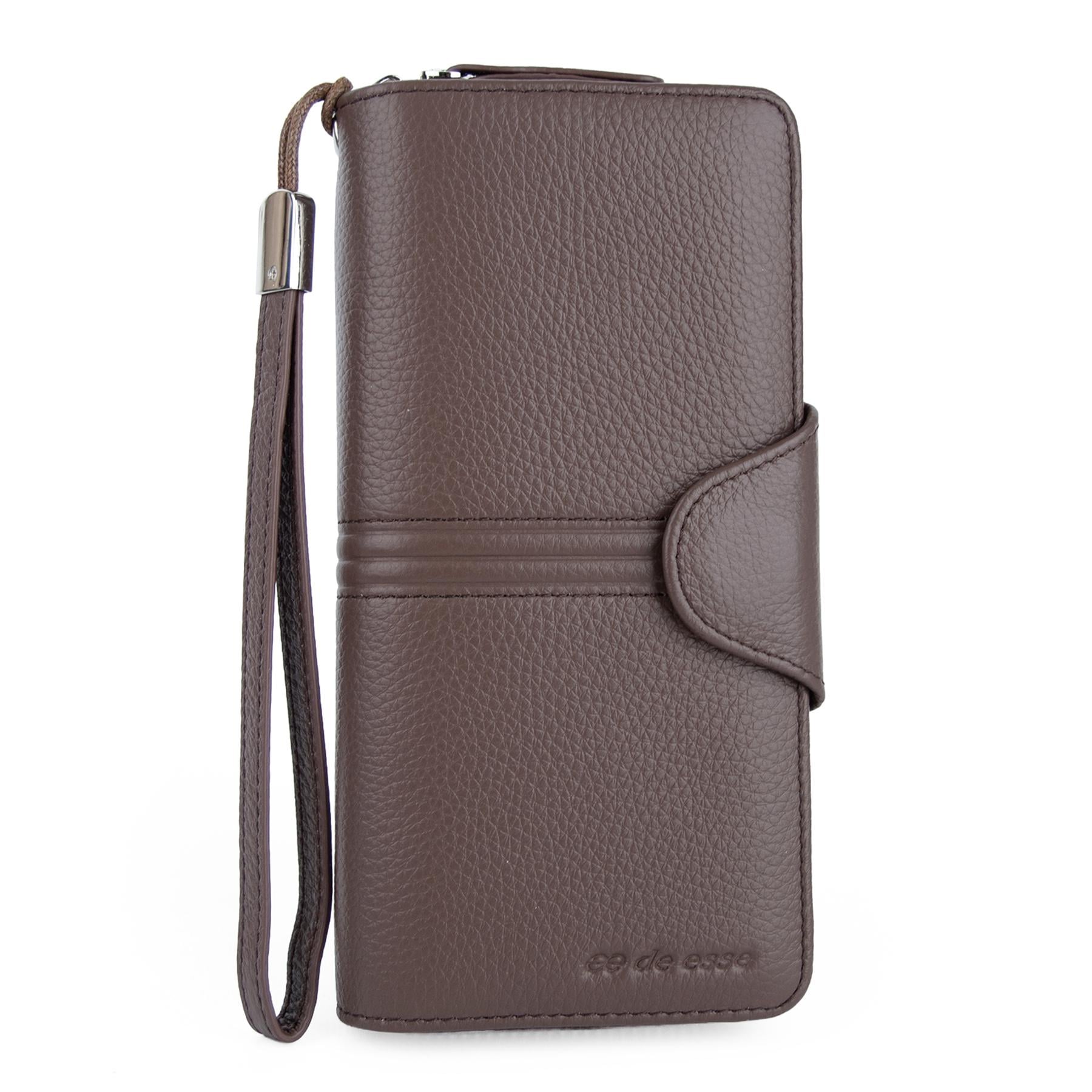 Кошелек женский кожаный De Eesse LC 14621-GD49 с ручкой Кофе с молоком (3113756400) Кошелек женский кожаный De Eesse LC 14621-GD49 с ручкой Кофе с молоком (3113756400)