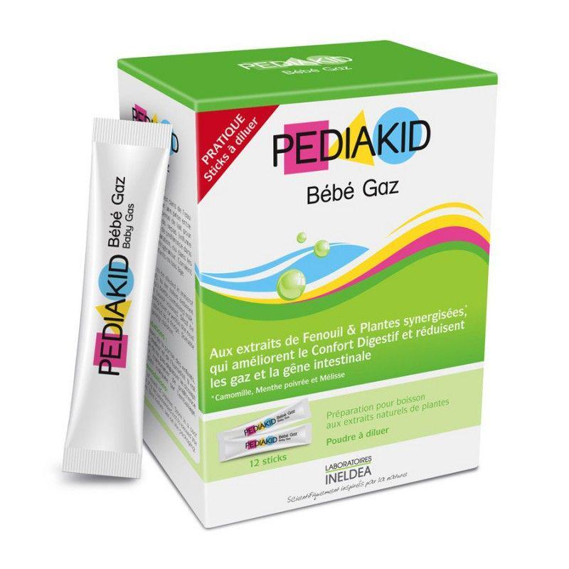 Комплекс для профілактики травлення у дітей Pediakid BÉBÉ GAZ 12 sticks