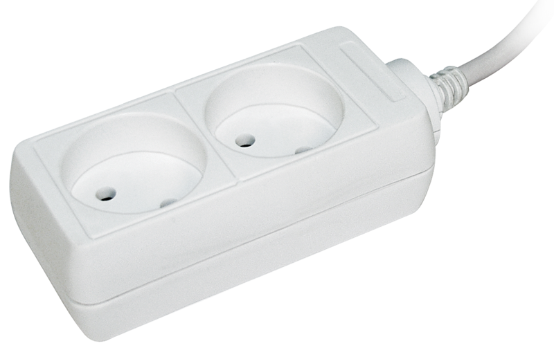 Удлинитель УЕК 3 м 2 гнезда 2Р IP20 (WYP10-06-02-03-N) Удлинитель УЕК 3 м 2 гнезда 2Р IP20 (WYP10-06-02-03-N)