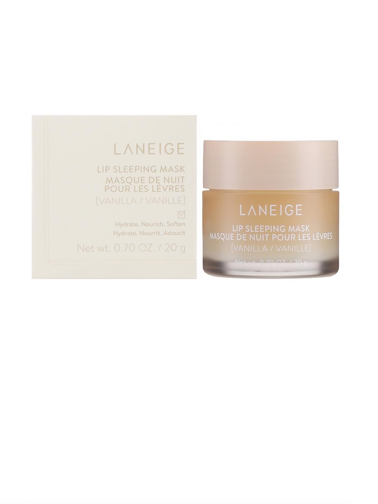 Маска для губ з ароматом ванілі Laneige Lip Sleeping Mask Vanilla 20 г (842)