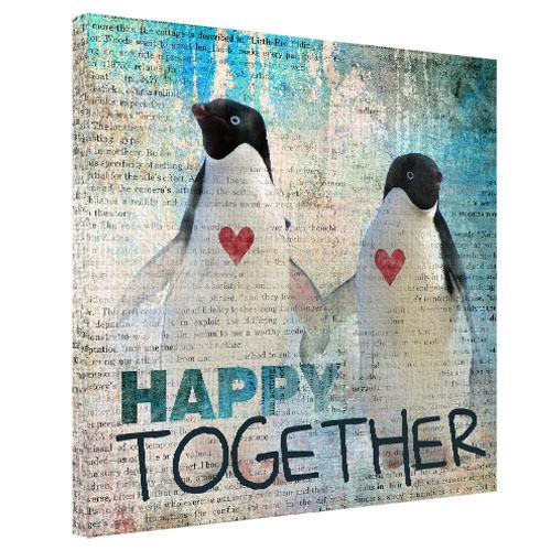 Картина на холсте Happy together 50х50 см (H5050_ZVR015)
