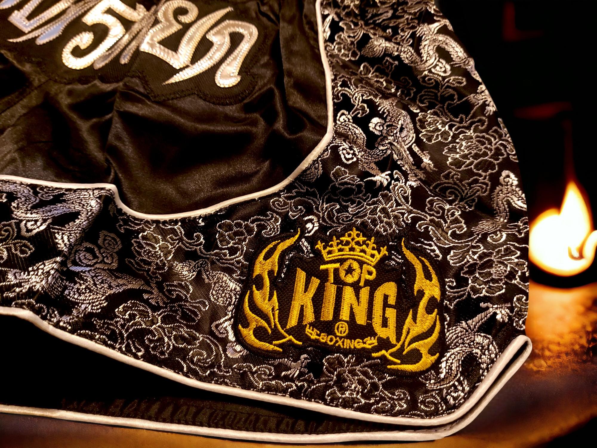 Шорти для тайського боксу GDragon Sport чоловічі Чорний (4_1_М_9) - фото 3