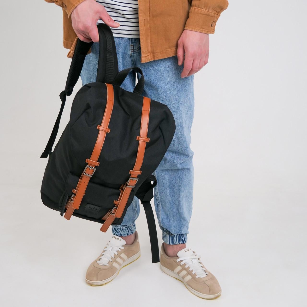 Рюкзак чоловічий Newyork класичний Чорний (2194844554)