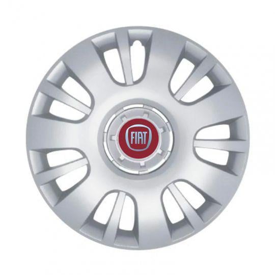 Автомобильные колпаки SKS 407 R16 с логотипом Fiat 4 шт. Серебристый Автомобильные колпаки SKS 407 R16 с логотипом Fiat 4 шт. Серебристый