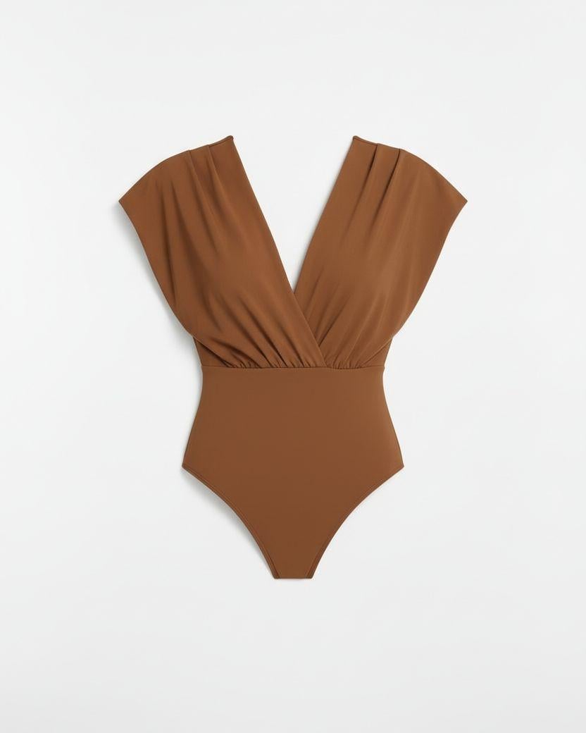 Купальник сплошной Agua de Coco S Коричневый (M4430L44caramel)