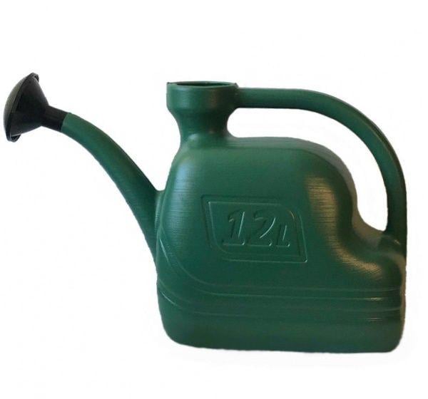 Лійка садова пластикова 12 л Зелений (1176)
