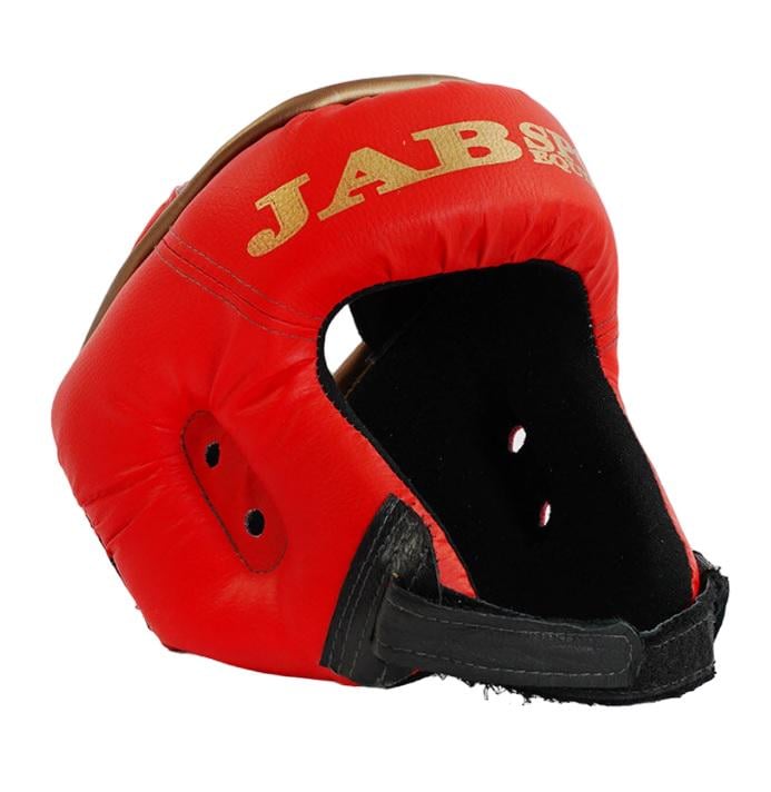 Шолом для карате TM JAB шкірозамінник/універсальний Red (17372)