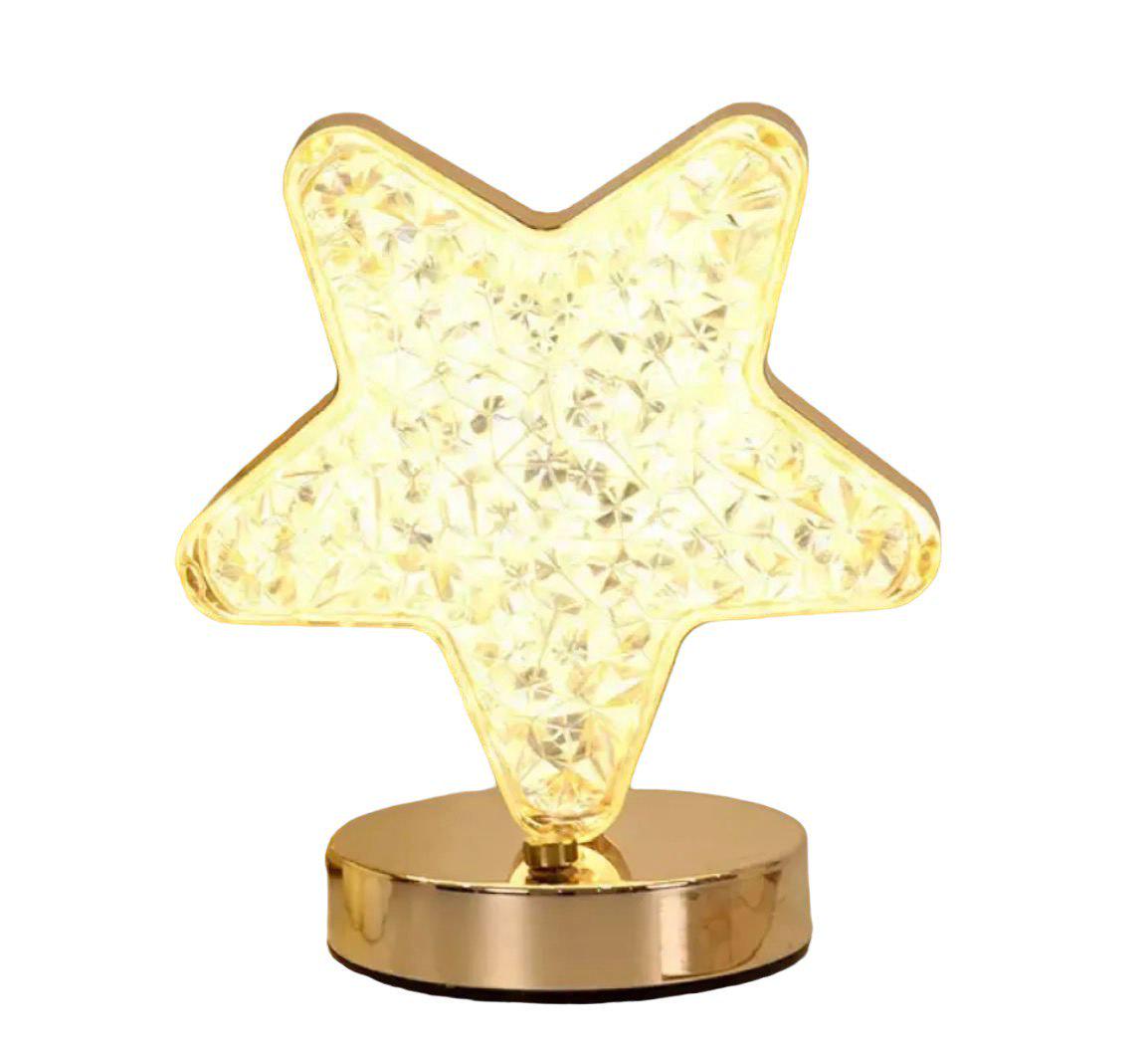 Лампа-нічник настільна Зірка з кристалами (AT-075D)