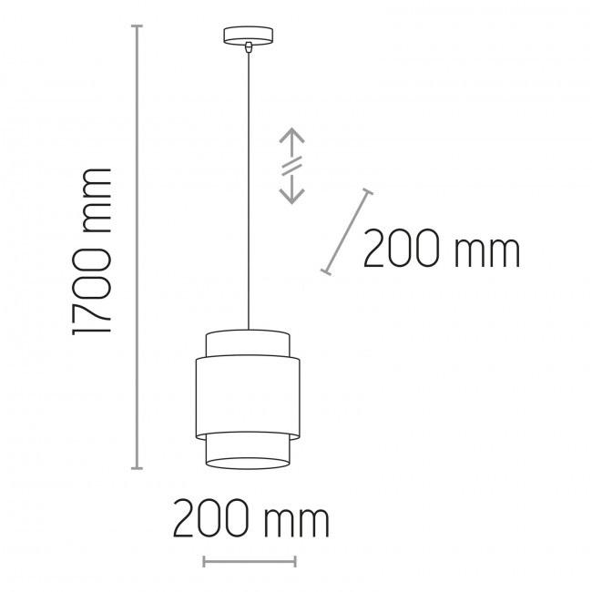 Люстра TK Lighting 6534 Paglia White - фото 2