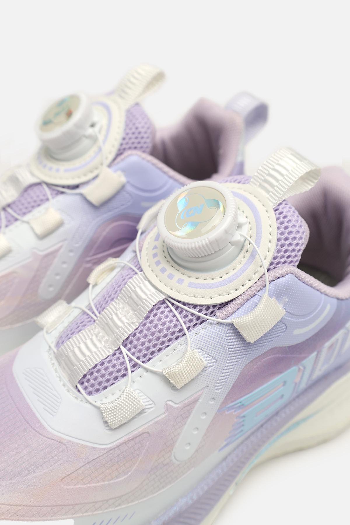 Кросівки на плоскій підошві для дівчинки р. 34 Бузковий (SKT001052649) - фото 4