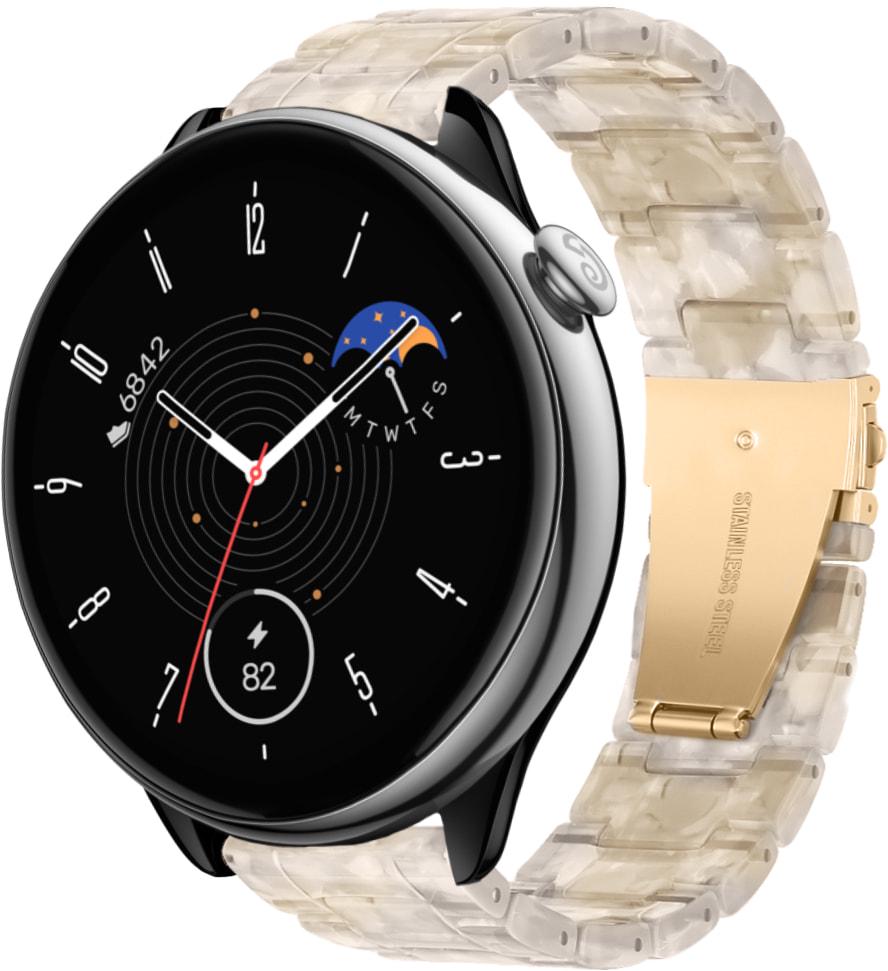 Ремешок из Cмолы Resin для Amazfit GTR Mini Cream (33647-6E) Ремешок из Cмолы Resin для Amazfit GTR Mini Cream (33647-6E)