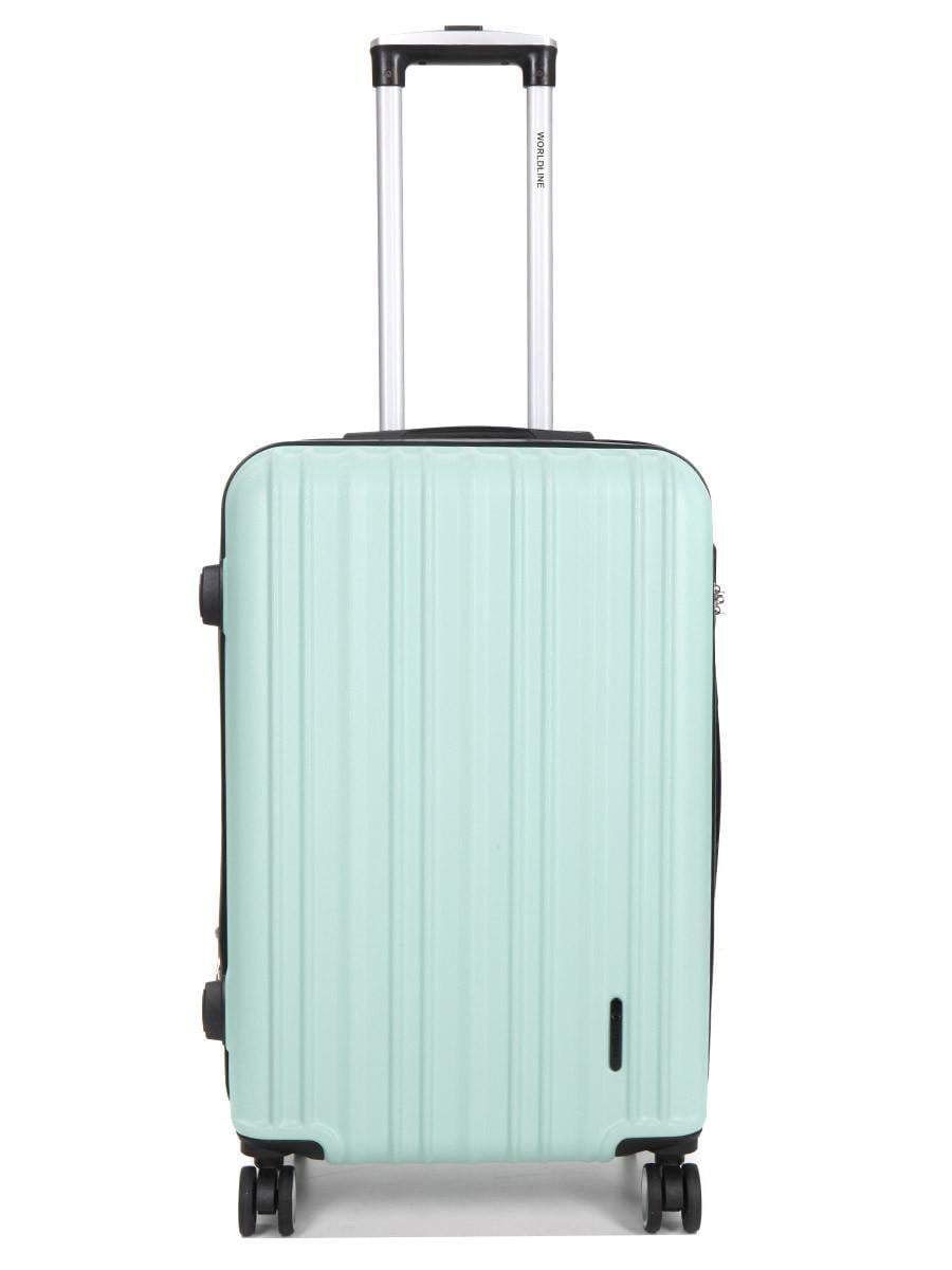 Чемодан Франция средняя Worldline M 66х42х26+5 см 74 л 3,5 кг Мятный (623)