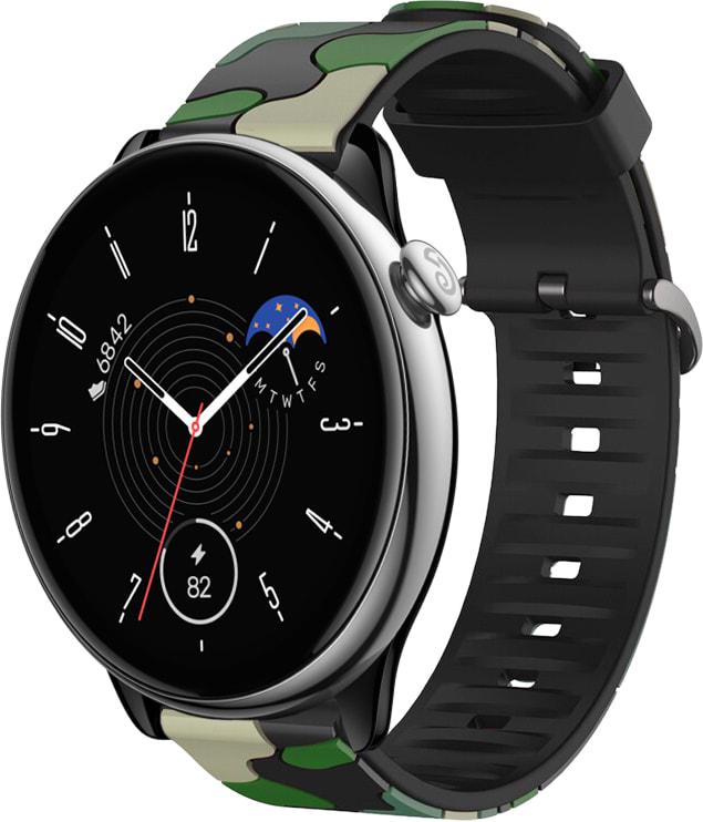 Ремінець Tactic Camouflage для Amazfit GTR Mini Green (33644-08)
