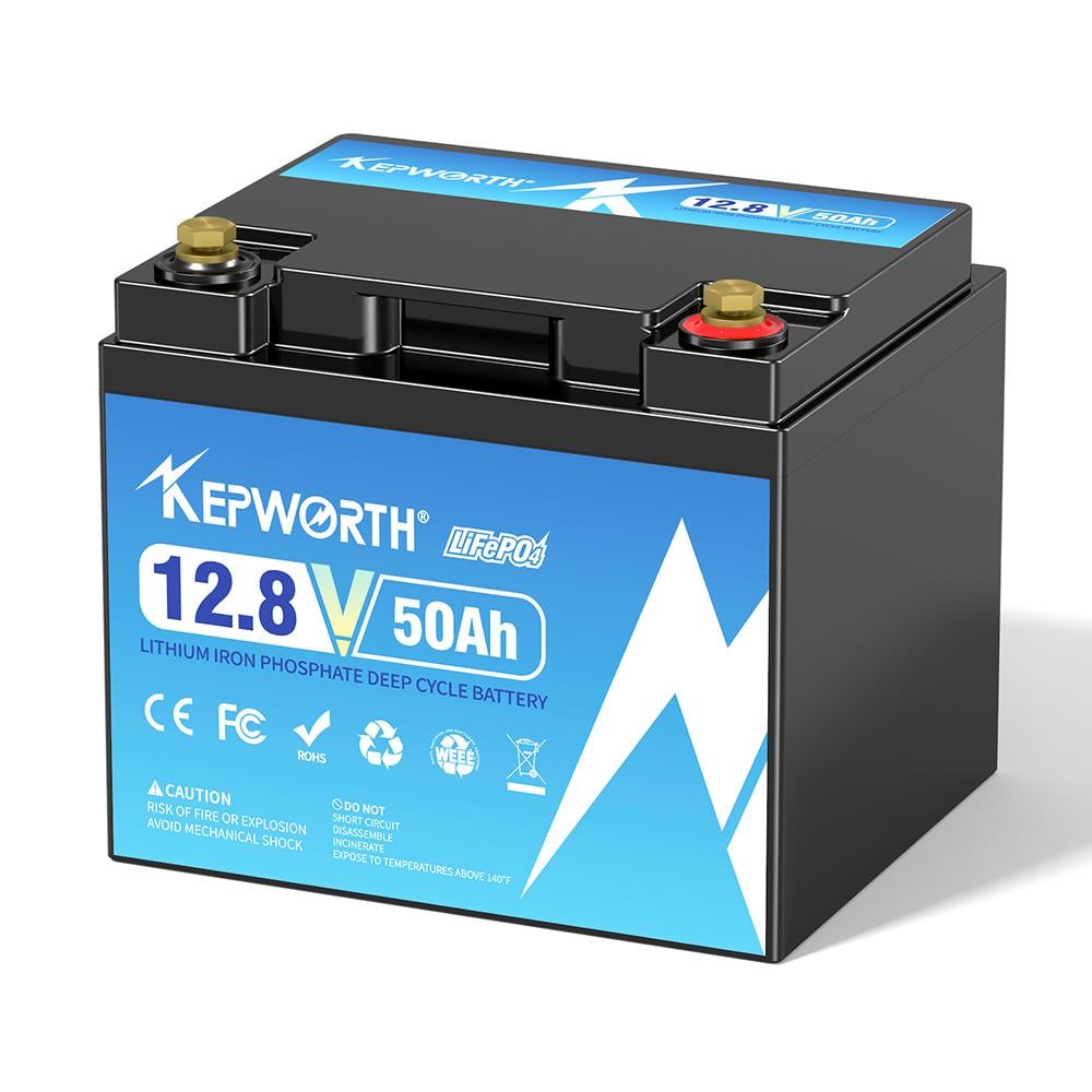 Акумулятор Kepworth LiFePO4 12V 50Ah 640W із зарядним пристроєм BMS (K12050198) - фото 1 Акумулятор Kepworth LiFePO4 12V 50Ah 640W із зарядним пристроєм BMS (K12050198) - фото 1