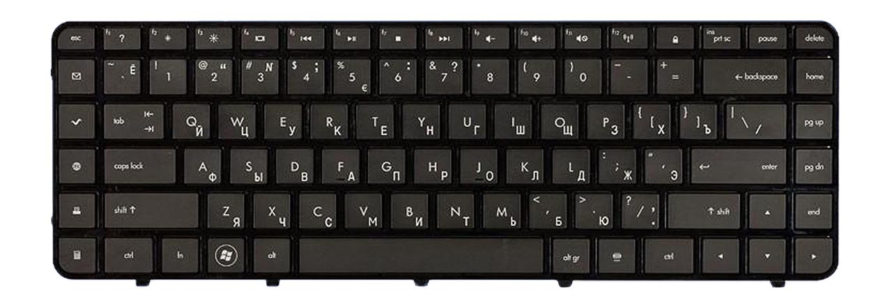 Клавіатура для ноутбука HP Pavilion dv6-3143 матова (597630-251)