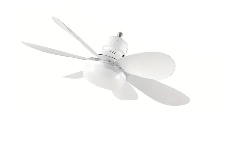 Вентилятор стельовий з підсвіткою та пультом ДК 52 см Білий (28170861) - фото 2 Вентилятор стельовий з підсвіткою та пультом ДК 52 см Білий (28170861) - фото 2