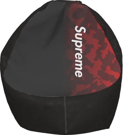 Кресло-груша Supreme S Красный Камуфляж (13244546)