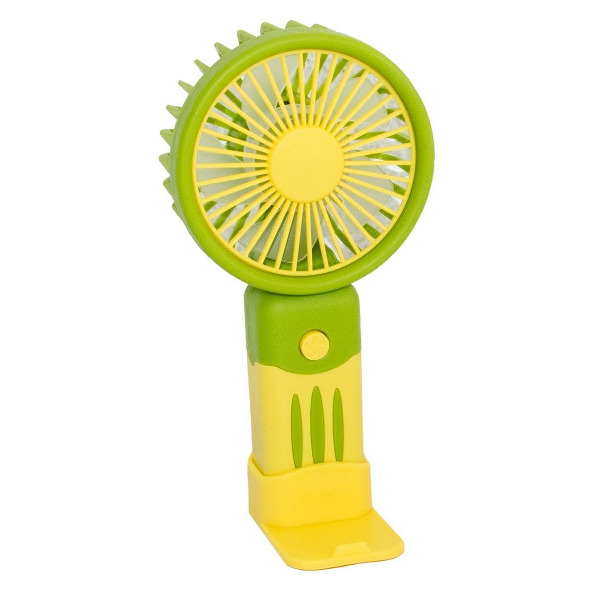 Вентилятор аккумуляторный Handheld Fan JX-991 Зеленый/Желтый (1011013-Other-2)