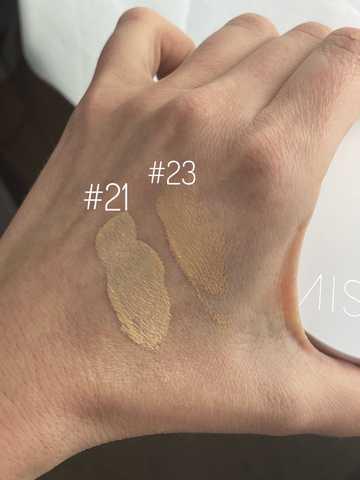 Тональний кушон для обличчя з матовим фінішем MISSHA Velvet Finish Cushion SPF50+/PA+++ №23 15 мл (8809581452565) - фото 4