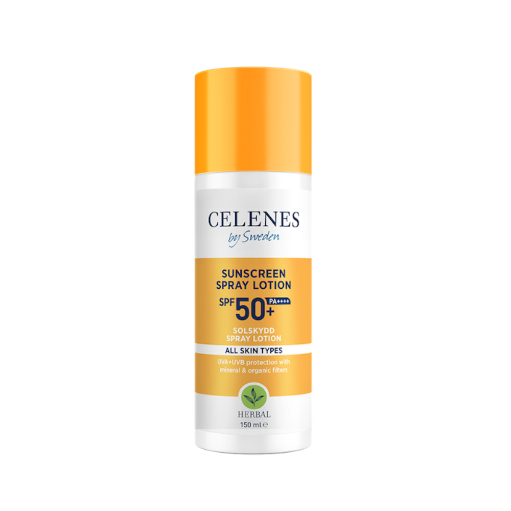 Сонцезахисний спрей-лосьйон CELENES Sunscreen Spray Lotion SPF50+ 150 мл