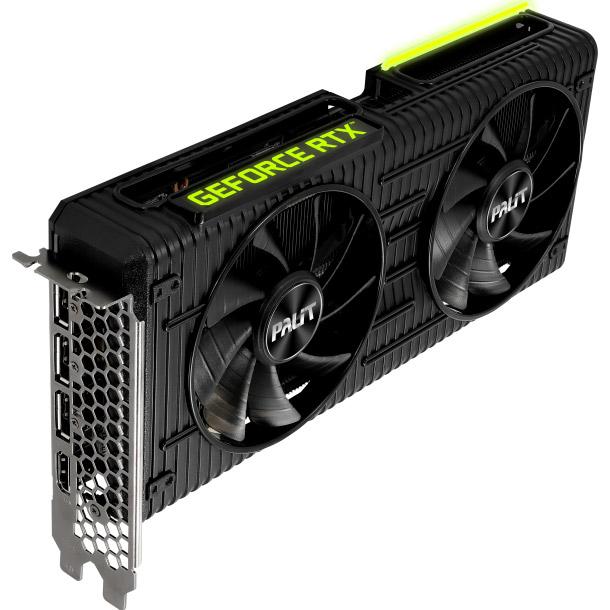 Відеокарта Palit GeForce RTX 3060 Ti Dual OC V1 (NE6306TS19P2-190AD/LHR) - фото 4 Відеокарта Palit GeForce RTX 3060 Ti Dual OC V1 (NE6306TS19P2-190AD/LHR) - фото 4