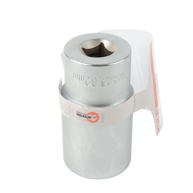 Головка шестигранна Intertool ET-0132 подовжена 1/2" 32x78мм (9420599)