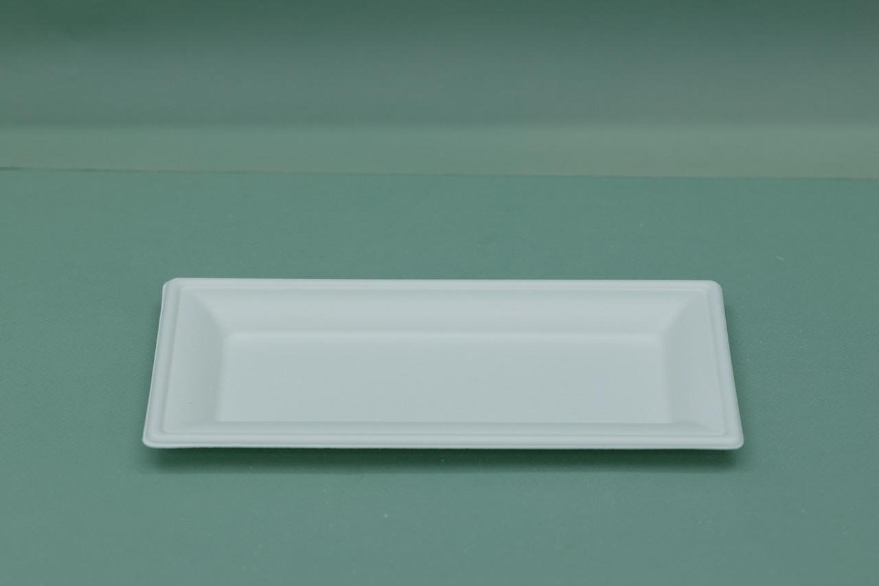 Одноразовая тарелка прямоугольная 26х13 см 125 шт. Одноразовая тарелка прямоугольная 26х13 см 125 шт.