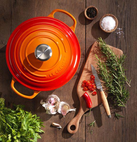 Набор посуды Le Creuset с очистителем Orange (lc set3 volcanic) - фото 3