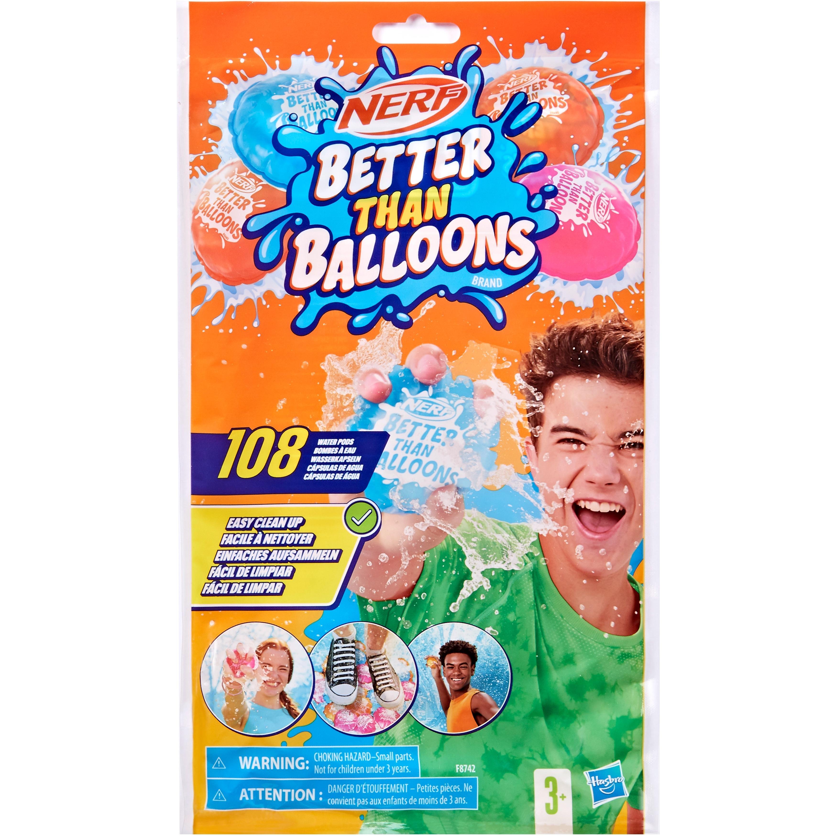 Капсулы водяные Hasbro Nerf Better Than Balloons 108 шт. (SKU-315.1)