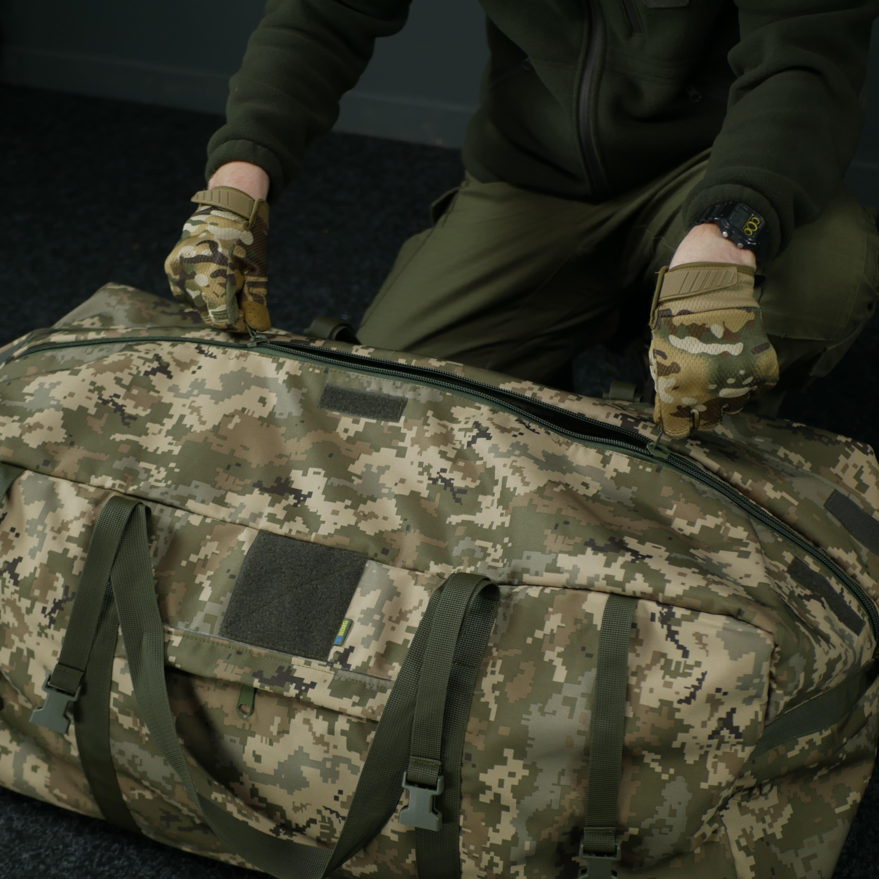 Сумка Кіборг 130л Pixel (10195218) - фото 9 Сумка Кіборг 130л Pixel (10195218) - фото 9