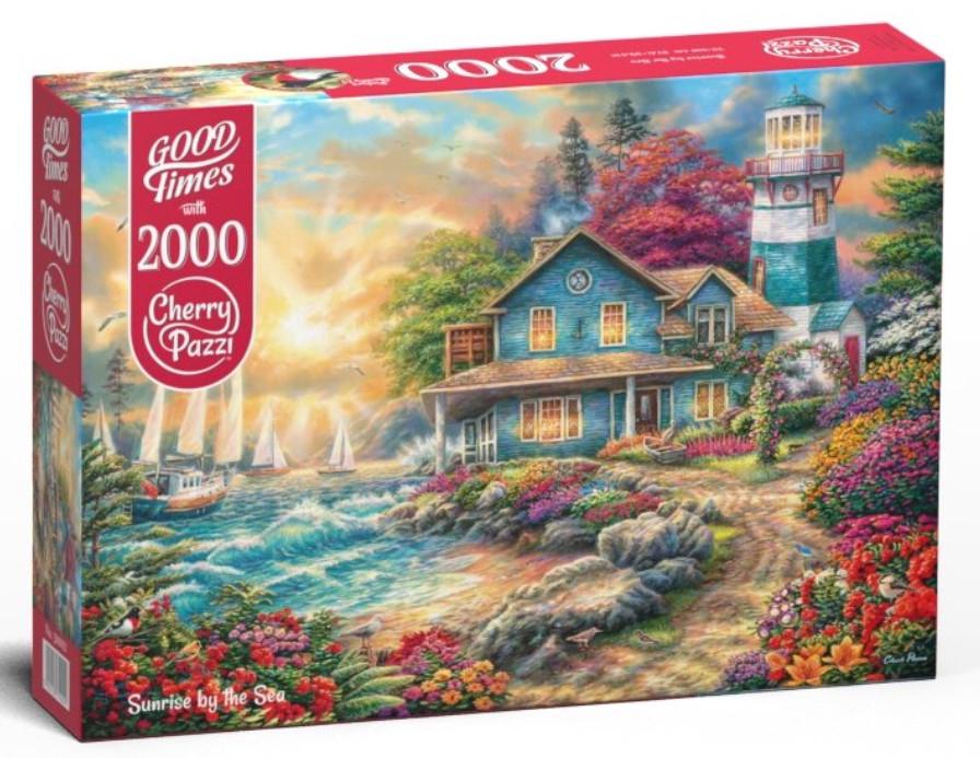 Пазл CherryPazzi Восход солнца на берегу моря 2000 эл.