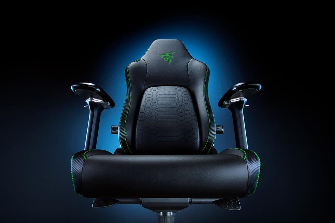 Крісло комп'ютерне для геймера Razer Iskur V2 Green (RZ38-04900100-R3G1) - фото 3 Крісло комп'ютерне для геймера Razer Iskur V2 Green (RZ38-04900100-R3G1) - фото 3