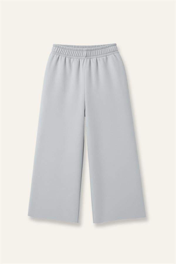 Брюки для девочки с начесом и прямого кроя Zeyland 5-6 лет 116 см Серый (8683169186185)