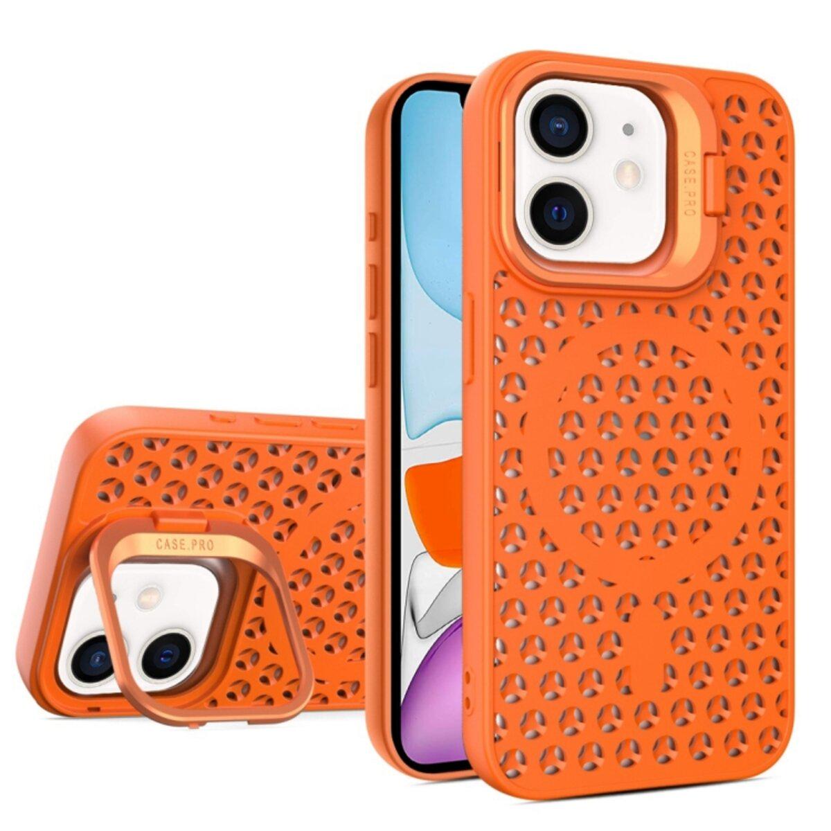 Протиударний чохол із підставкою Cosmic Grater Stand for Apple iPhone 11 Orange