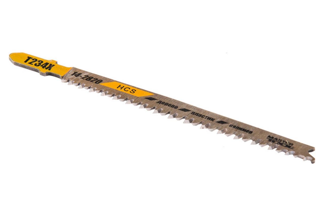 Полотно пильне для лобзика Mastertool T234X 116 мм x 8-12T дерево 5 шт. (14-2820)