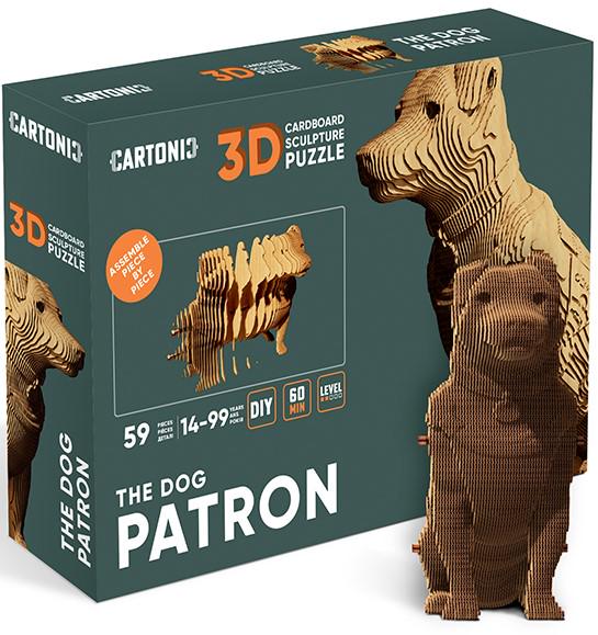 Конструктор картонный Cartonic 3D Puzzle Patron the dog