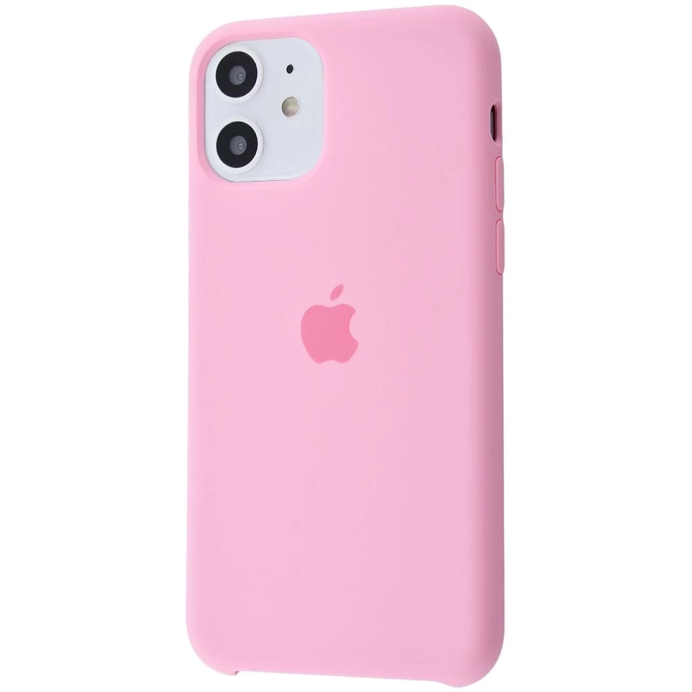 Силіконовий Чохол Накладка Silicone Case для iPhone 11 Light Pink