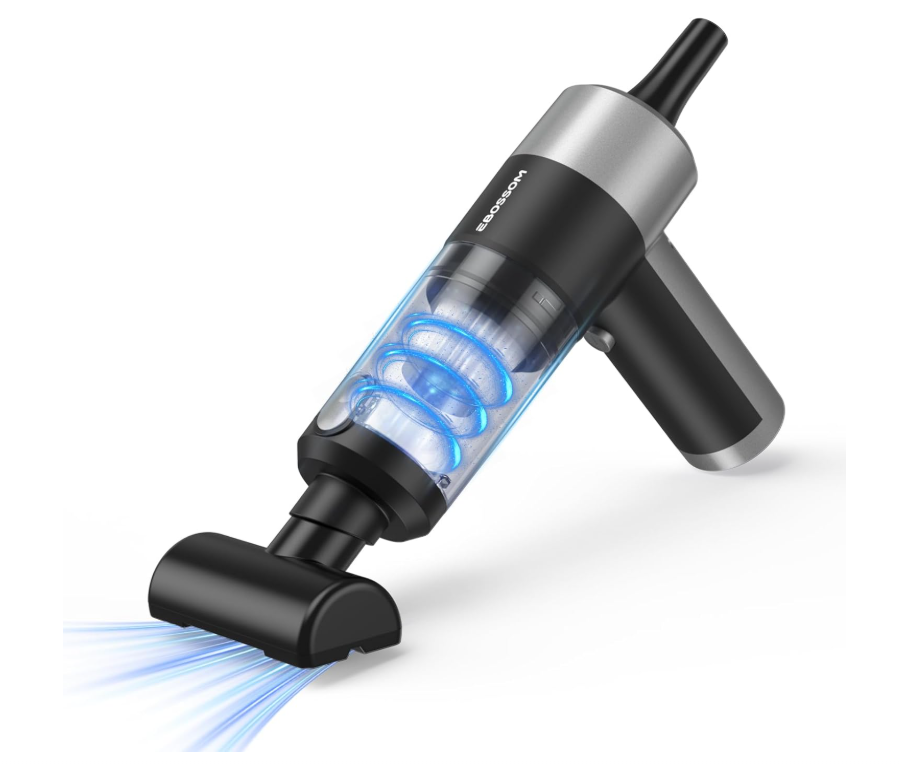 Пылесос для авто ручной беспроводной 4в1 Generic аккумуляторный HEPA фильтр 17000Pa mini vacuum (35276069)