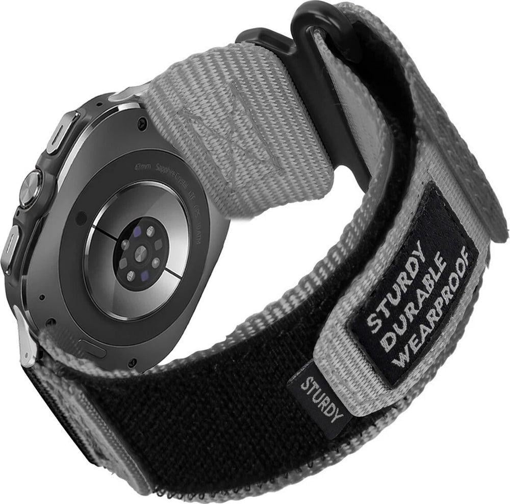 Ремінець текстильний Startmy для Samsung Galaxy Watch Ultra 2025 Light Grey (37790-4C)