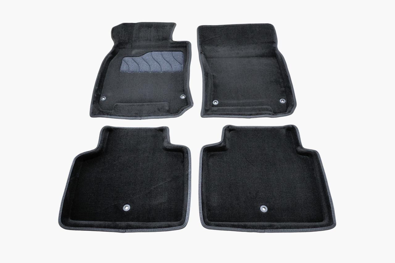 Коврики в салон ворсовые 3D Seintex Infiniti Q70 2010 5 шт. Черный 86650