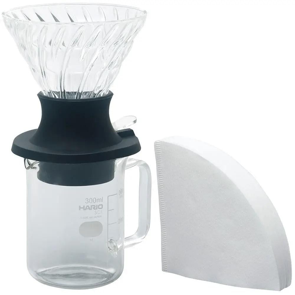 Набір Hario Імерсійний пуровер з клапаном/фільтри/графин