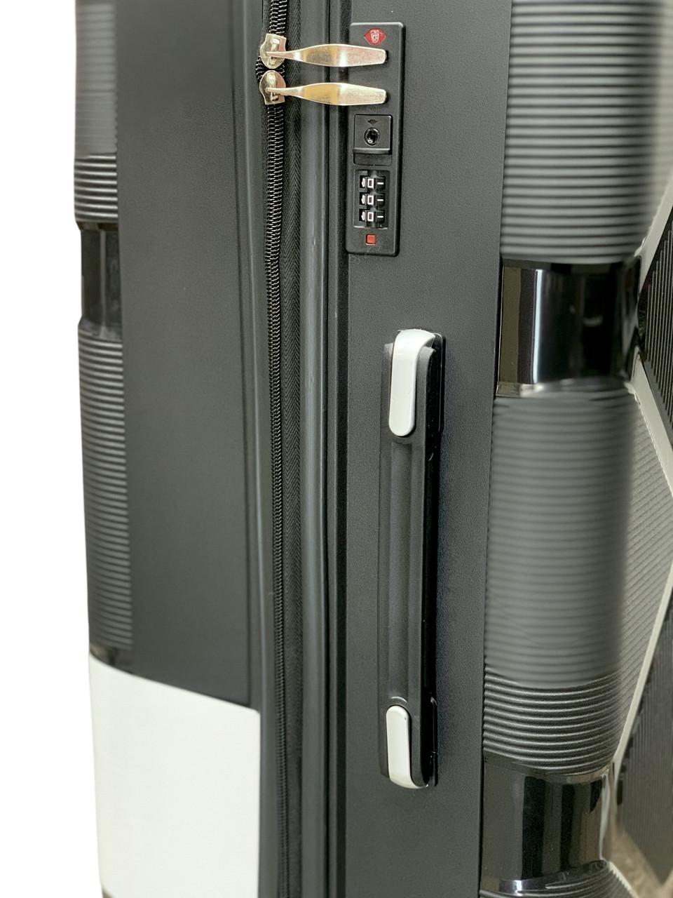 Чемодан Gedox PP001-М полипропилен на 4-х двойных колесах средний М 70 л - фото 2